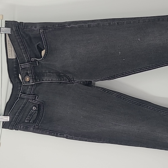 Rag & Bone black skinny jeans raw hem size 27 - Picture 2 of 12